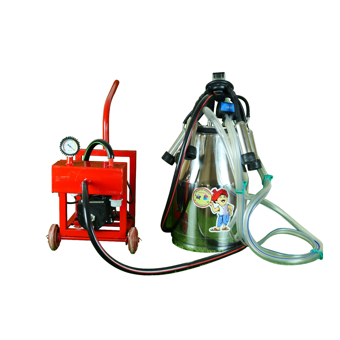 PORTABLE MILKING MACHINE (TROLLEY TYPE)