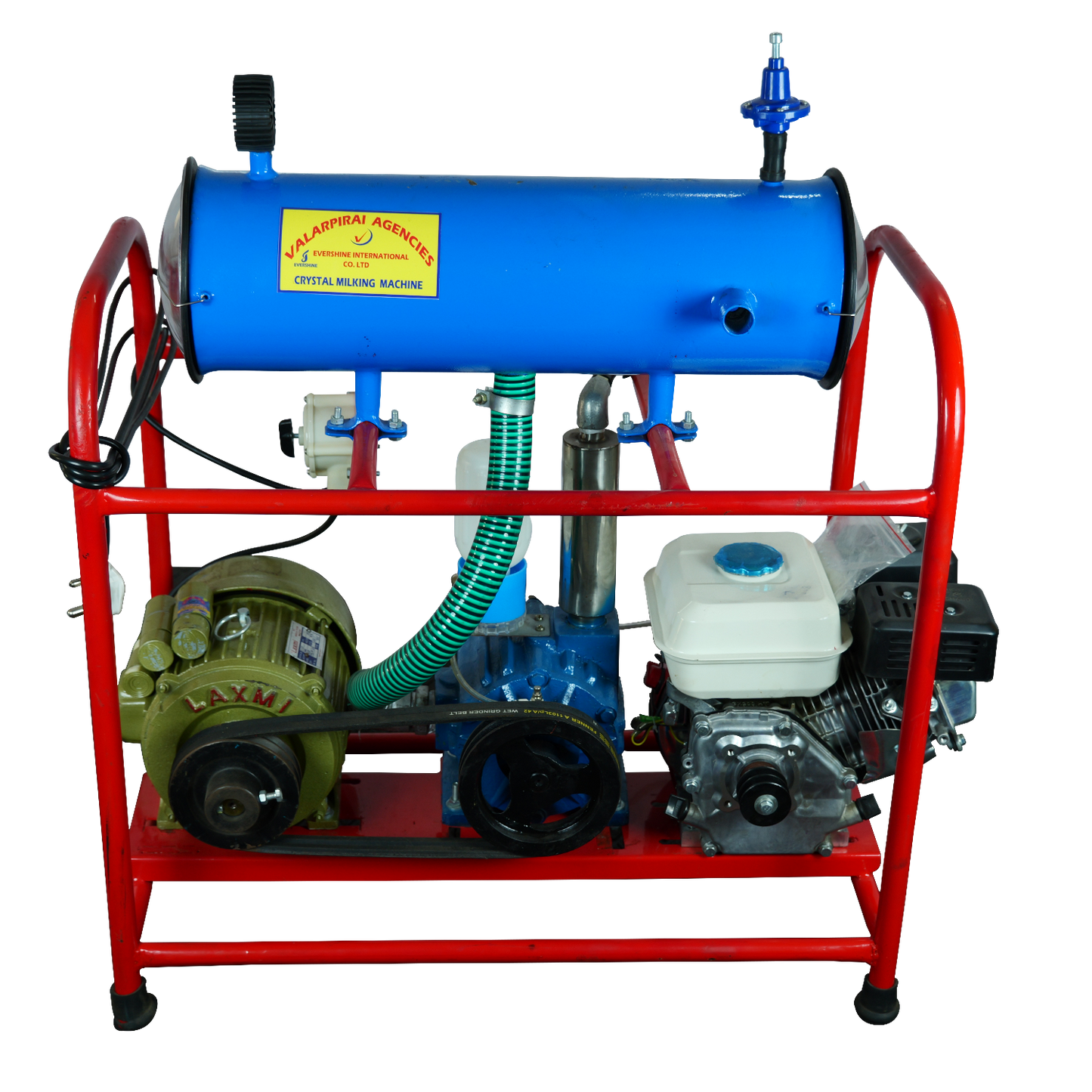 PIPELINE DOUBLE CAN MILKING MACHINE (SINGLE CAN)