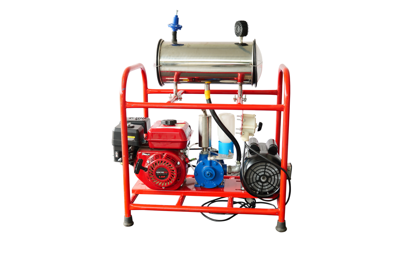 PIPELINE  FOUR CAN  MILKING MACHINE(SINGLE CAN)