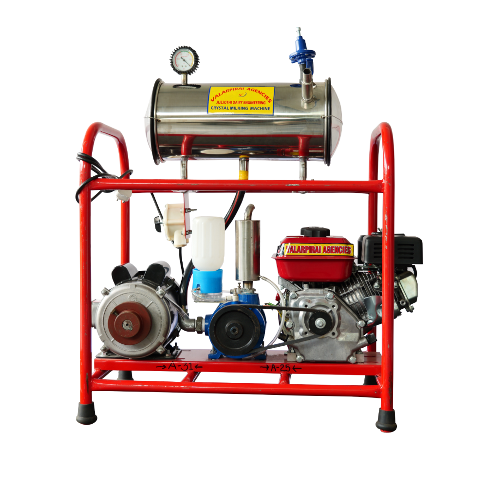 Pipeline Milking Machine (Single Can) | Dairy Milking Machine