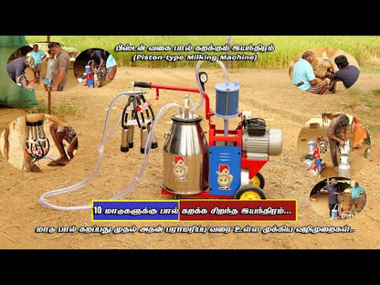 PISTON TYPE MILKING MACHINE
